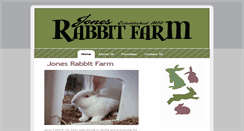 Desktop Screenshot of jonesrabbitfarm.com